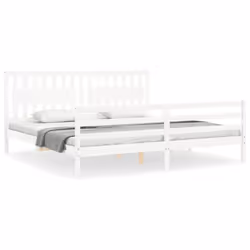 VidaXL 3194287, White, 1405 mm, 195.5 cm, 1000 mm, 1350 x 1900 mm, 21 cm