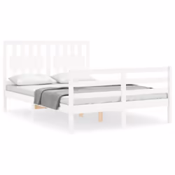 VidaXL 3194312, White, 145.5 cm, 2.06 m, 100 cm, 1400 x 2000 mm, 21 cm