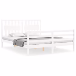 VidaXL 3194322, White, 165.5 cm, 2.06 m, 100 cm, 1600 x 2000 mm, 21 cm