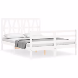 VidaXL 3194352, White, 1405 mm, 195.5 cm, 1000 mm, 1350 x 1900 mm, 21 cm