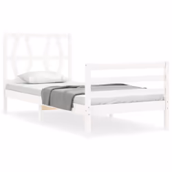VidaXL 3194362, White, 95.5 cm, 2.06 m, 100 cm, 900 x 2000 mm, 21 cm