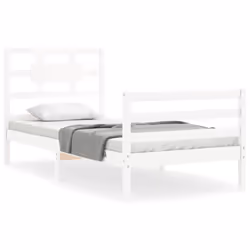 VidaXL 3194407, White, 95.5 cm, 195.5 cm, 100 cm, 900 x 1900 mm, 21 cm