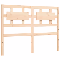 vidaXL Bed Frame Bed Base Platform Bed with Headboard Small Single Solid Wood - brown, 120 x 200 cm - Additional view 8