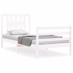 VidaXL 3194537, White, 95.5 cm, 195.5 cm, 100 cm, 900 x 1900 mm, 21 cm