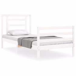 VidaXL 3194667, White, 95.5 cm, 195.5 cm, 100 cm, 900 x 1900 mm, 21 cm