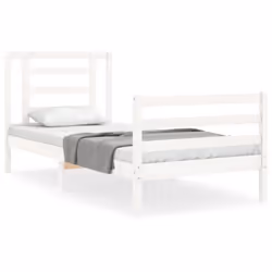 VidaXL 3194687, White, 95.5 cm, 2.06 m, 100 cm, 900 x 2000 mm, 21 cm