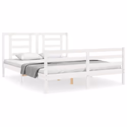 VidaXL 3194712, White, 165.5 cm, 2.06 m, 100 cm, 1600 x 2000 mm, 21 cm
