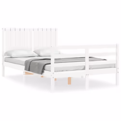 VidaXL 3194737, White, 125.5 cm, 195.5 cm, 100 cm, 1200 x 1900 mm, 21 cm
