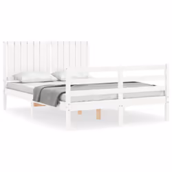VidaXL 3194777, White, 165.5 cm, 2.06 m, 100 cm, 1600 x 2000 mm, 21 cm