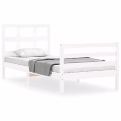 VidaXL 3194817, White, 95.5 cm, 2.06 m, 100 cm, 900 x 2000 mm, 21 cm