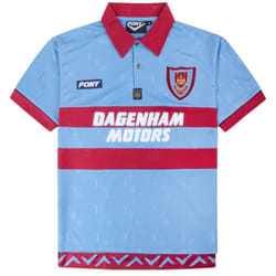 West Ham United 1995 Centenary Retro Away Shirt - S