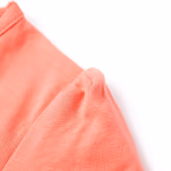 Kids' T-shirt Short Sleeves Children's T Shirt Tee Rainbow and Palm Print - coral, 92