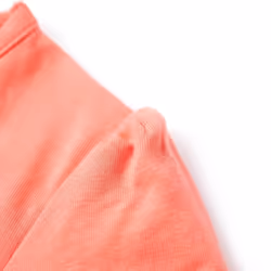 Kids' T-shirt Short Sleeves Children's T Shirt Tee Rainbow and Palm Print - coral, 140