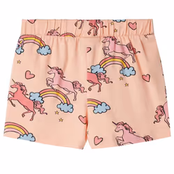 Kids' Pyjamas with Short Sleeves Children Nightwear Sleepwear Light Orange - 116 - Additional view 8