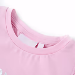 ) Kids' T-shirt with Ruffle Sleeves Tee Children T Shirt Glitter Print Lila 116 - lila, 128 (7-8y - Additional view 2