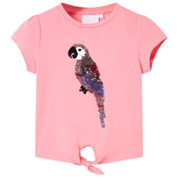 Kids' T-shirt Short Sleeves Children's Shirt Tee Kids' Top Clothes Navy 116 - pink, 128