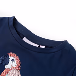 Kids' T-shirt Short Sleeves Children's Shirt Tee Kids' Top Clothes Navy 116 - navy, 104