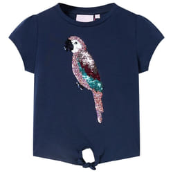 Kids' T-shirt Short Sleeves Children's Shirt Tee Kids' Top Clothes Navy 116 - navy, 128