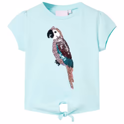 Kids' T-shirt Short Sleeves Children's Shirt Tee Kids' Top Clothes Navy 116 - aqua, 140