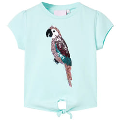 Kids' T-shirt Short Sleeves Children's Shirt Tee Kids' Top Clothes Navy 116 - aqua, 140