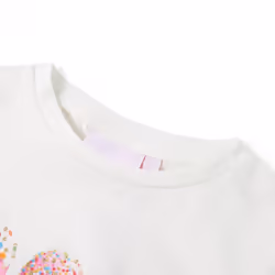 Kids' T-shirt Short Sleeves Children's Shirt Tee Kids' Top Clothes Blue 128 - ecru, 92
