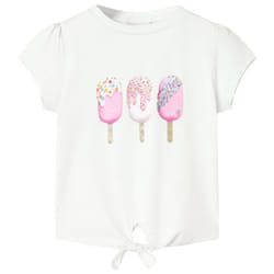 Kids' T-shirt Short Sleeves Children's Shirt Tee Kids' Top Clothes Blue 128 - ecru, 116