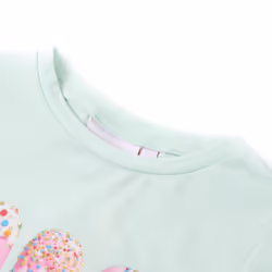 Kids' T-shirt Short Sleeves Children's Shirt Tee Kids' Top Clothes Blue 128 - mint, 116