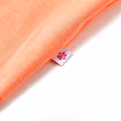 Kids' T-shirt Short Sleeves Children's T Shirt Tee Top Sequin Ice Cream Neon - orange, 128