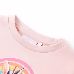 Kids' Sweatshirt Children Long Sleeves Toddler Pullover Kids' Top Clothes - pink, 104