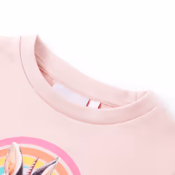 Kids' Sweatshirt Children Long Sleeves Toddler Pullover Kids' Top Clothes - pink, 116