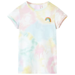 Kids' T-shirt Short Sleeves Tee Children's T Shirt Toddler Top Multicolour - 128