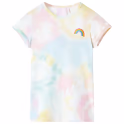 Kids' T-shirt Short Sleeves Tee Children's T Shirt Toddler Top Multicolour - 140