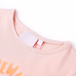 ) Kids' T-shirt Short Sleeves Tee Children's T Shirt Toddler Clothes Kids' Top - pink, 128 (7-8y