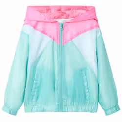 Kids' Hooded Jacket with Zip Children's Long Sleeves Coat Kids Zip up Jacket - green, 116