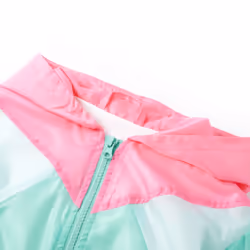 Kids' Hooded Jacket with Zip Children's Long Sleeves Coat Kids Zip up Jacket - green, 128