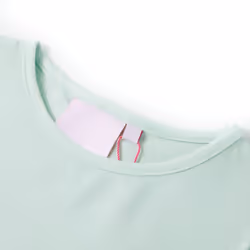 Kids' T-shirt with Cap Sleeves Children's T Shirt Tee Sequinned Butterfly - mint, 128 - Additional view 2