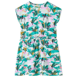 ) Kids' Dress Children' Dress Toddler School Casual Kids Girls' Dress Light Mint - 92 (1.5-2y