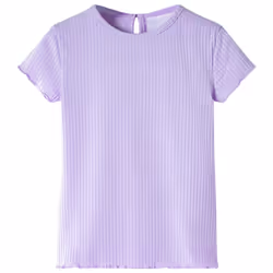 Kids' T-shirt Short Sleeves Children's T Shirt Kids' Tops Toddler Tee Lila - 116
