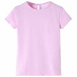 Kids' T-shirt Short Sleeves Children's T Shirt Kids' Tops Toddler Tee Lila - pink, 128