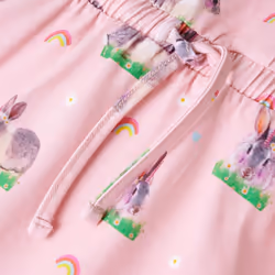Kids' Dress Children' Dress Toddler School Casual Kids Girls' Dress Light Pink - 92