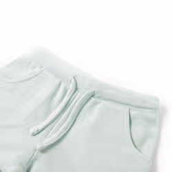 ) Kids' Shorts with Drawstring Children's Pants Kids Elasticated Waist Shorts - mint, 104 (3-4y