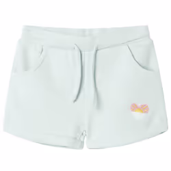 ) Kids' Shorts with Drawstring Children's Pants Kids Elasticated Waist Shorts - mint, 116 (5-6y