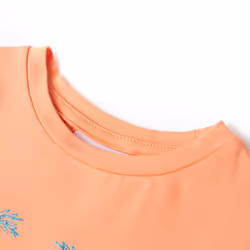 ) Kids' T-shirt Short Sleeves Children's T Shirt Tee Kids' Top Cartoon Design - peach, 140 (9-10y - Additional view 2