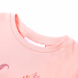 Kids' T-shirt Short Sleeves Children's T Shirt Tee Kids' Top Unicorn Print - pink, 128