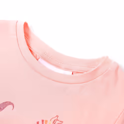Kids' T-shirt Short Sleeves Children's T Shirt Tee Kids' Top Unicorn Print - pink, 140