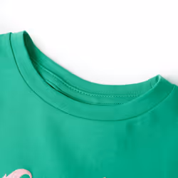 Kids' T-shirt Short Sleeves Children's T Shirt Tee Kids' Top Unicorn Print - green, 104