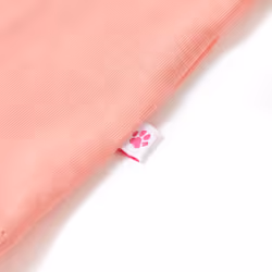 ) Kids' T-shirt Short Sleeves Children's T Shirt Tee Kids' Top Rainbow Print - coral, 140 (9-10y