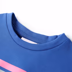 Kids' Dress with Drawstring Toddler Children Kids Girl's Dress Cobalt Blue - 116 - Additional view 2