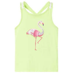 ) Kids' Tank Top Sleeveless Children's Camisole Undershirt Vest Kids' Clothes - yellow, 92 (1.5-2y