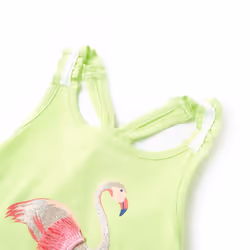 ) Kids' Tank Top Sleeveless Children's Camisole Undershirt Vest Kids' Clothes - yellow, 140 (9-10y